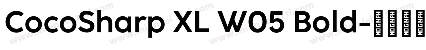 CocoSharp XL W05 Bold字体转换